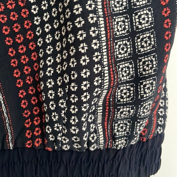 Anthropologie | Sanctuary Wide-leg Navy Blue Print - Picture 2 of 5